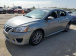 2014 Nissan Sentra S Gray vin: 3N1AB7AP7EY334030