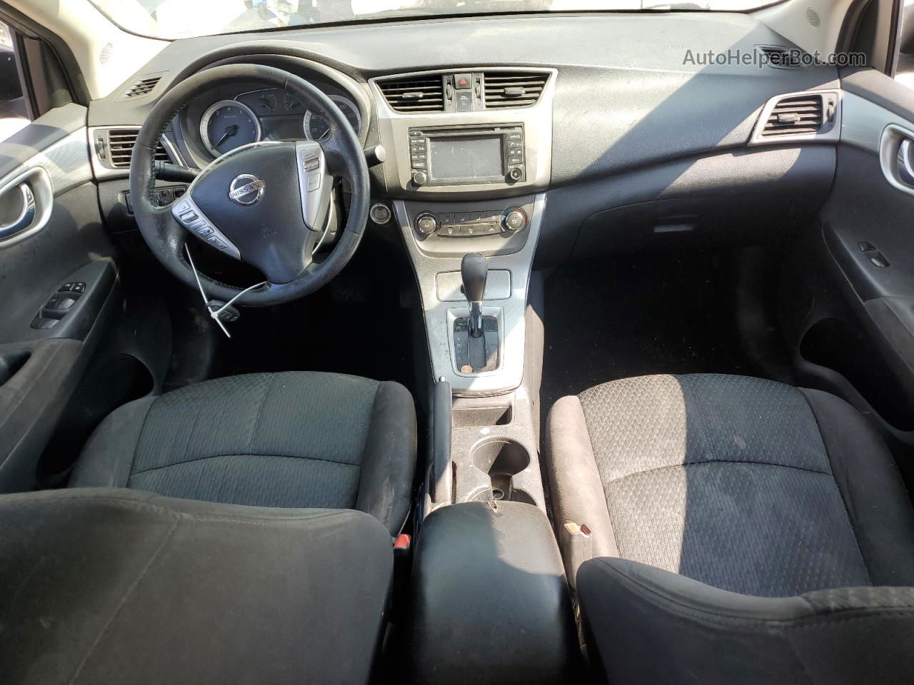 2014 Nissan Sentra S Серый vin: 3N1AB7AP7EY334030