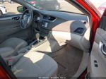 2014 Nissan Sentra Sv Красный vin: 3N1AB7AP7EY338045