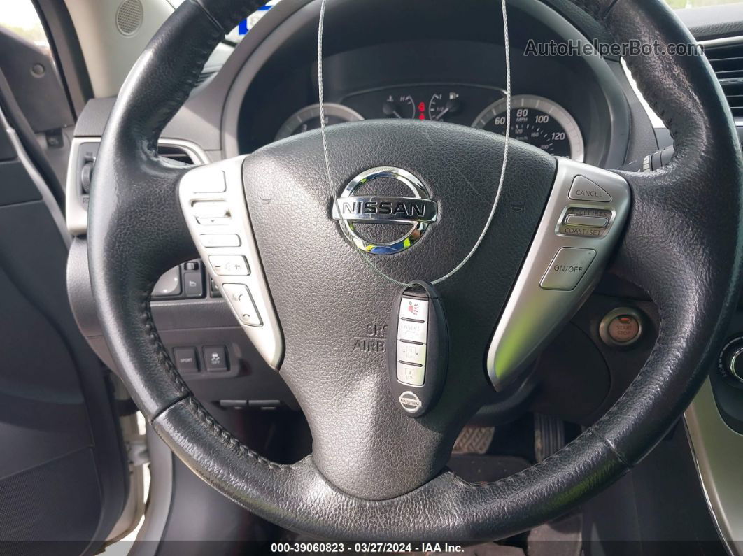 2015 Nissan Sentra Sv Серебряный vin: 3N1AB7AP7FL642149