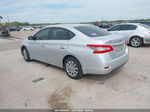 2015 Nissan Sentra Sv Серебряный vin: 3N1AB7AP7FL642149