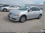 2015 Nissan Sentra Sv Silver vin: 3N1AB7AP7FL642149