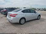 2015 Nissan Sentra Sv Silver vin: 3N1AB7AP7FL642149