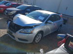 2015 Nissan Sentra Sv Silver vin: 3N1AB7AP7FL644192