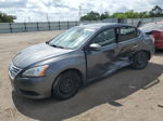 2015 Nissan Sentra S Gray vin: 3N1AB7AP7FL652129