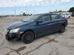 2015 Nissan Sentra S Blue vin: 3N1AB7AP7FL687981