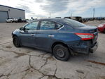 2015 Nissan Sentra S Blue vin: 3N1AB7AP7FL687981