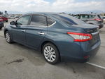 2015 Nissan Sentra S Blue vin: 3N1AB7AP7FL688726