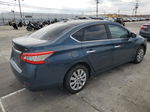 2015 Nissan Sentra S Blue vin: 3N1AB7AP7FL688726