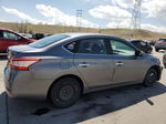 2015 Nissan Sentra S Gray vin: 3N1AB7AP7FY237086