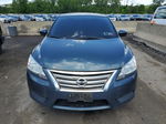 2015 Nissan Sentra S Teal vin: 3N1AB7AP7FY248945