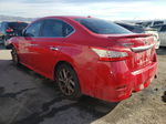 2015 Nissan Sentra S Red vin: 3N1AB7AP7FY262649