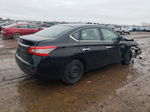 2015 Nissan Sentra S Black vin: 3N1AB7AP7FY324986