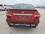 2015 Nissan Sentra S Red vin: 3N1AB7AP7FY340069