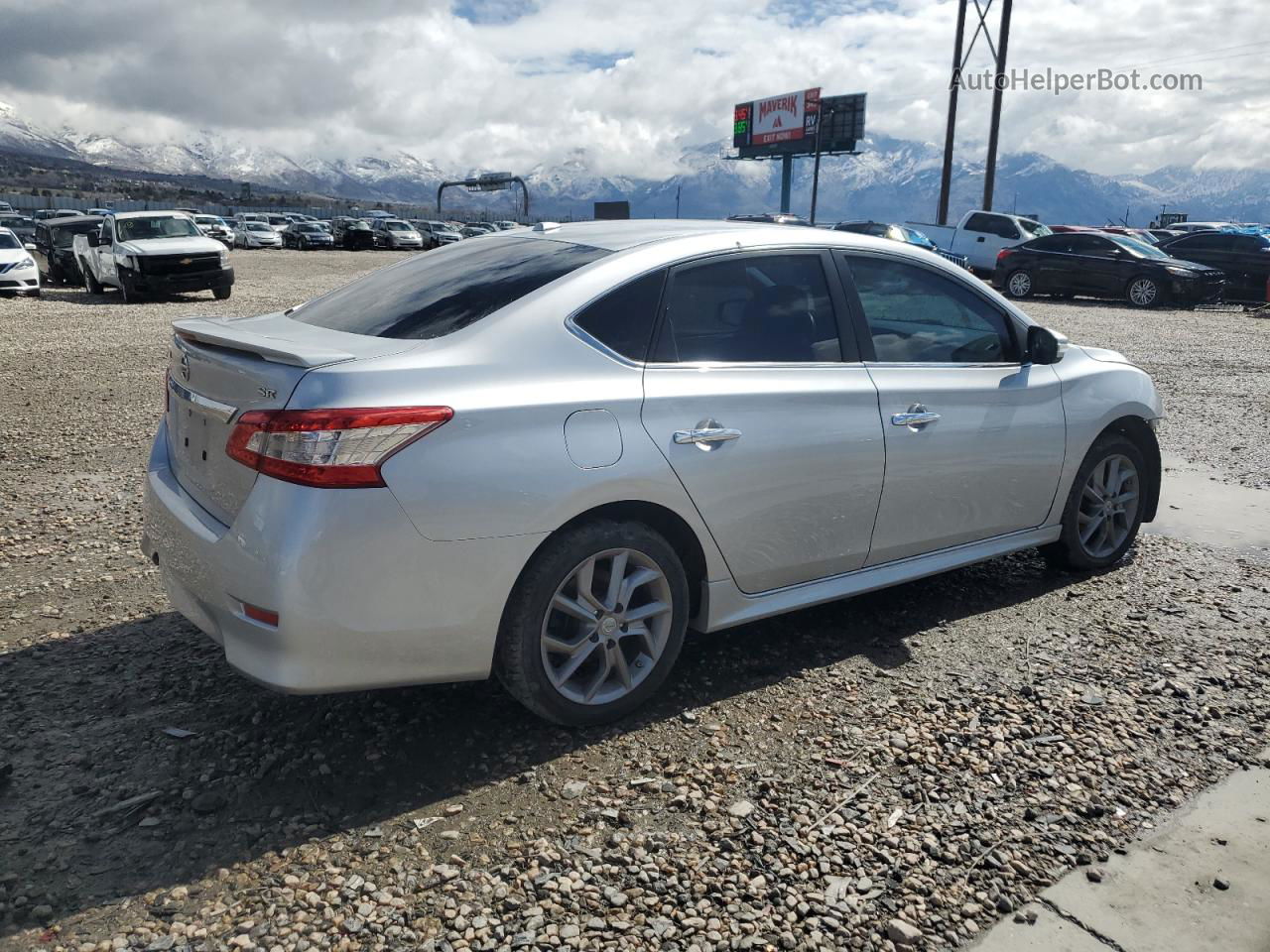 2015 Nissan Sentra S Silver vin: 3N1AB7AP7FY359060