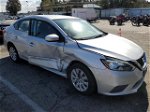 2016 Nissan Sentra S Silver vin: 3N1AB7AP7GL659194