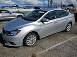 2016 Nissan Sentra S Silver vin: 3N1AB7AP7GL659194