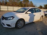 2016 Nissan Sentra S White vin: 3N1AB7AP7GL683026