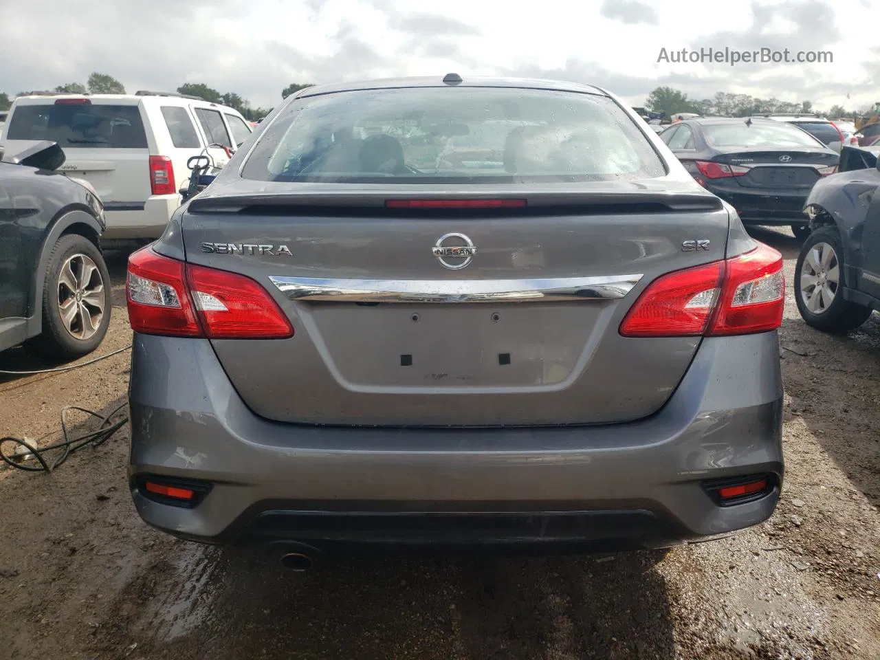 2016 Nissan Sentra S Gray vin: 3N1AB7AP7GY246548