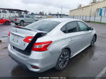 2016 Nissan Sentra Sr Silver vin: 3N1AB7AP7GY258098