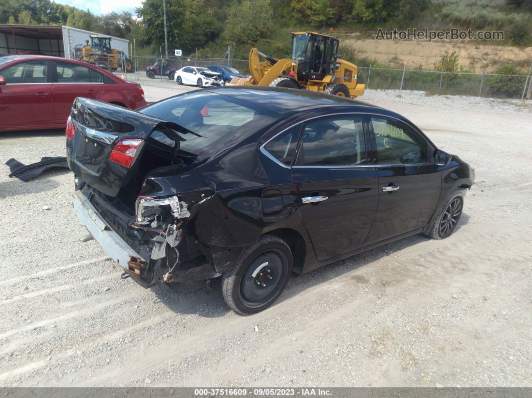 2016 Nissan Sentra S Черный vin: 3N1AB7AP7GY285494