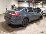 2016 Nissan Sentra S Blue vin: 3N1AB7AP7GY305596