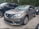 2016 Nissan Sentra Sv Gray vin: 3N1AB7AP7GY308434