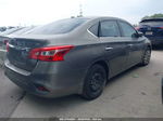 2016 Nissan Sentra Sv Gray vin: 3N1AB7AP7GY308434