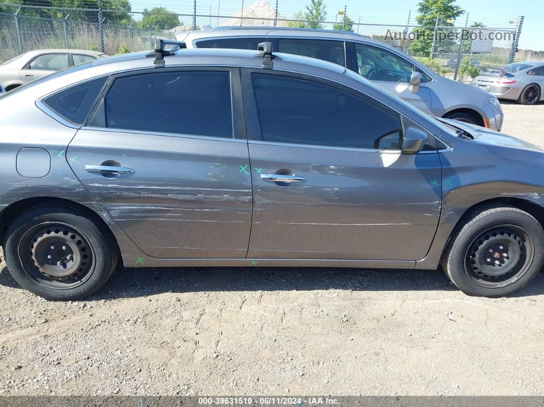 2016 Nissan Sentra S Silver vin: 3N1AB7AP7GY321863