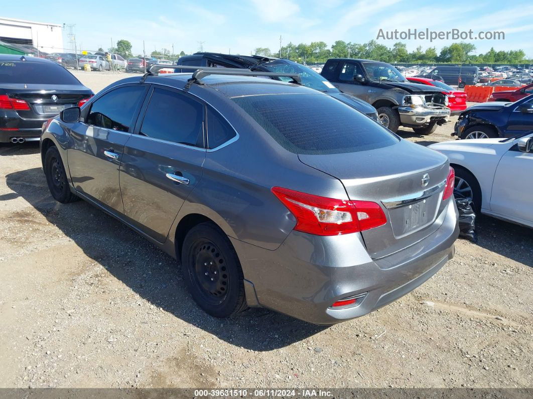 2016 Nissan Sentra S Silver vin: 3N1AB7AP7GY321863