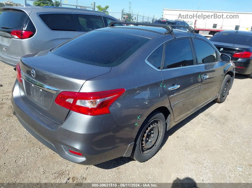 2016 Nissan Sentra S Silver vin: 3N1AB7AP7GY321863