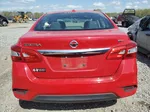 2018 Nissan Sentra S Red vin: 3N1AB7AP7JL616658