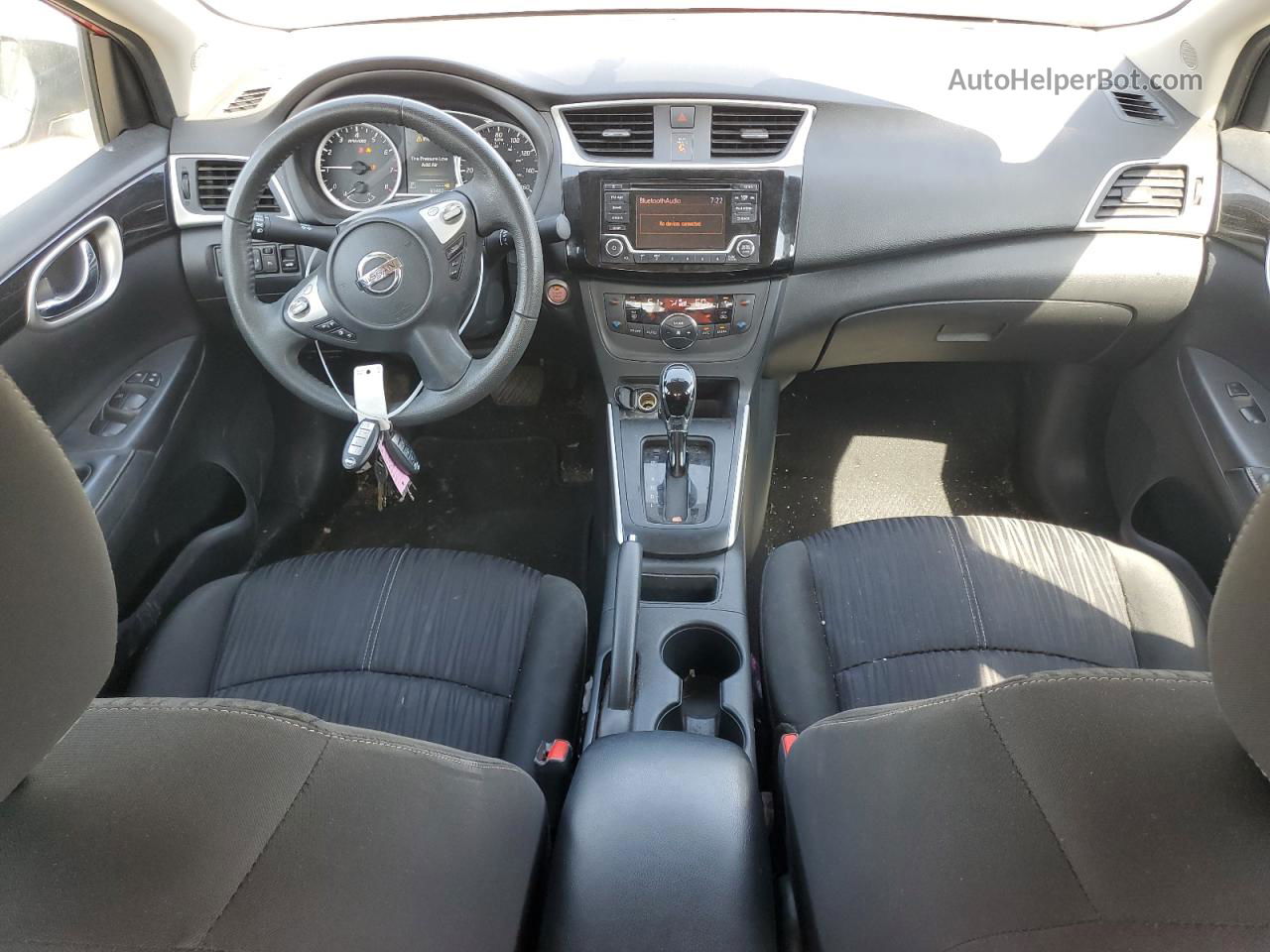 2018 Nissan Sentra S Красный vin: 3N1AB7AP7JL616658