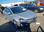 2018 Nissan Sentra Sv Silver vin: 3N1AB7AP7JL619592