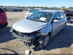 2018 Nissan Sentra Sv Silver vin: 3N1AB7AP7JL619592