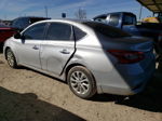 2018 Nissan Sentra S Silver vin: 3N1AB7AP7JL624484