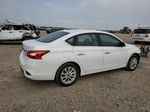 2018 Nissan Sentra S Белый vin: 3N1AB7AP7JL633931