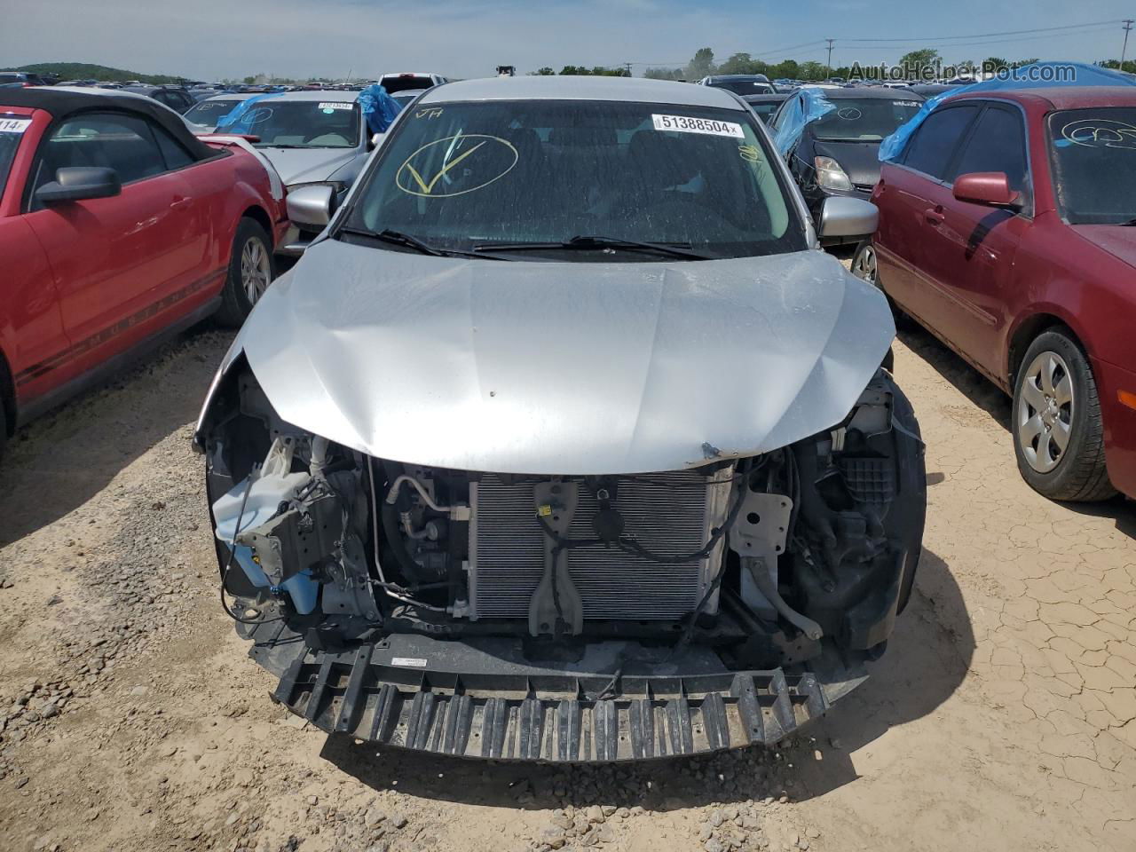 2018 Nissan Sentra S Silver vin: 3N1AB7AP7JL644279