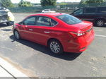 2018 Nissan Sentra Sv Red vin: 3N1AB7AP7JL646792