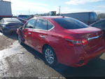 2018 Nissan Sentra Sv Red vin: 3N1AB7AP7JL649627