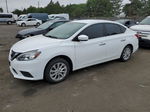 2018 Nissan Sentra S White vin: 3N1AB7AP7JL649823