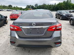 2018 Nissan Sentra S Gray vin: 3N1AB7AP7JY206509