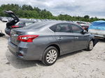 2018 Nissan Sentra S Gray vin: 3N1AB7AP7JY206509