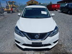 2018 Nissan Sentra S White vin: 3N1AB7AP7JY210365