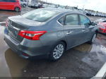 2018 Nissan Sentra S Gray vin: 3N1AB7AP7JY211323