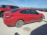 2018 Nissan Sentra S Red vin: 3N1AB7AP7JY214903