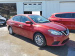 2018 Nissan Sentra S Red vin: 3N1AB7AP7JY223195