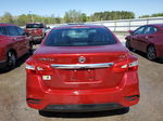 2018 Nissan Sentra S Red vin: 3N1AB7AP7JY223195