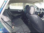 2018 Nissan Sentra Sv Синий vin: 3N1AB7AP7JY225125