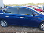 2018 Nissan Sentra S Blue vin: 3N1AB7AP7JY226758